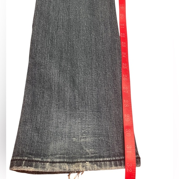 Miss Me JP5331B4 Boot Cut Jeans with Embellished Angel Wing Pockets Size 27 - Picture 12 of 14